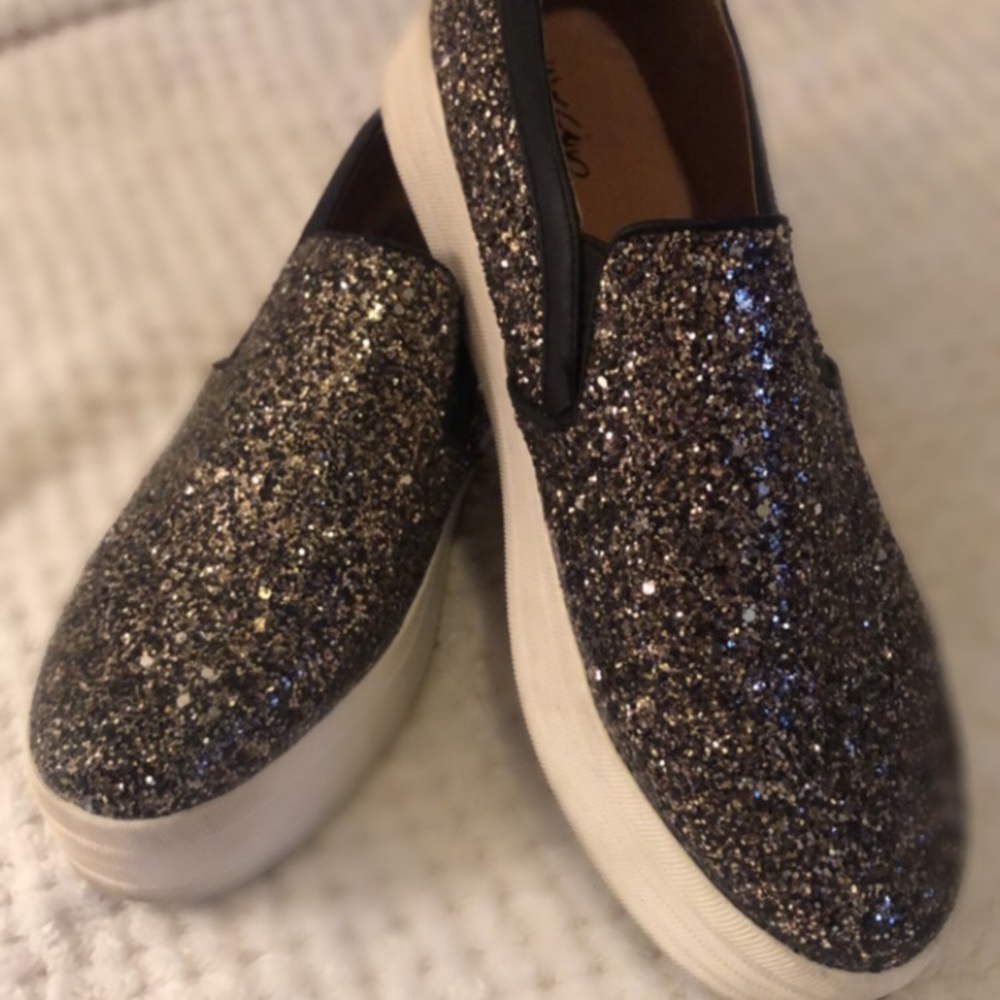 Platform slip ons.